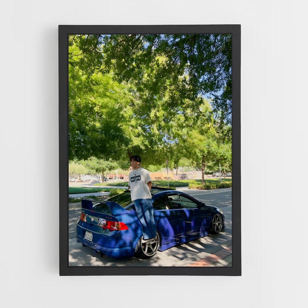 Poster Street Style Blue – affiche Acura (vue 2)